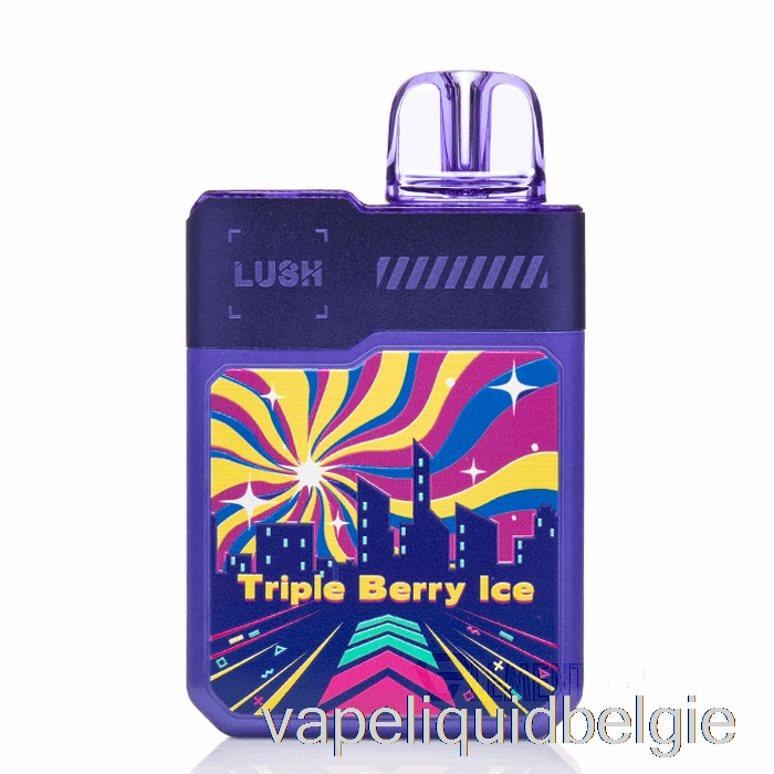 Vape België Digiflavor X Geek Bar Lush 20k Wegwerp Triple Berry-ijs